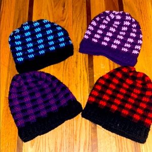 NWT handmade crotchet hats